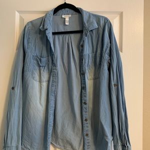 Denim Button Up